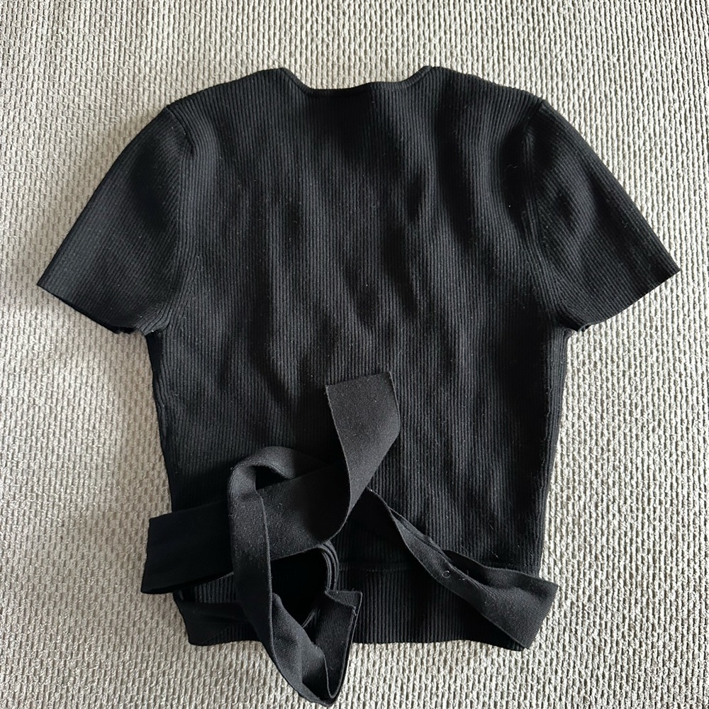Little Moon Tie Front Shirt - Picture 2 of 3
